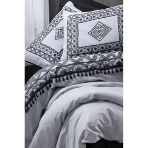 Cotton Box Candy <b>Single</b> Degno Black <b>Duvet</b> Cover Set Elegant and Stylish Bedding - Product Image 2