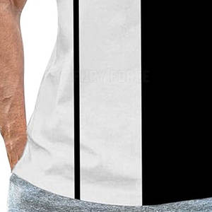 Camisa sin mangas de color personalizado Camiseta hecha a medida de tela suave Camiseta sin mangas duradera fácil de usar en línea - Product Image 2