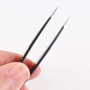 Pince à épiler en acier inoxydable de haute précision spécialement conçue pour les esthéticiennes de cils pour séparer les cheveux - Product Image 4