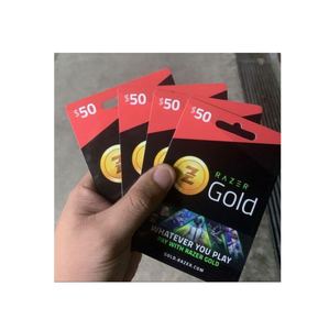 บัตร Razer Gold ทุกภูมิภาค สหรัฐอเมริกา มูลค่า 5-10-15-20-25-50-100-500$-600$ บัญชีบัตรแบบ E-Gift Code สำหรับผู้เล่น - Product Image 2