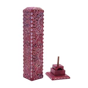 Porte-bâton d'encens artisanal pour espaces contemporains disponible à bas prix en provenance d'Inde - Product Image 1