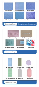 Matras Yoga TPE Sampel Gratis Ramah Lingkungan Logo Custom Dicetak Anti Selip Matras Kebugaran Matras Yoga - Product Image 4