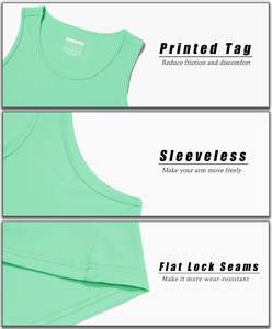 Débardeur décontracté pour homme UPF 50+ Séchage rapide Entraînement estival Chemises sans manches musculaires Solide tricoté pour la natation Plage Musculation - Product Image 4