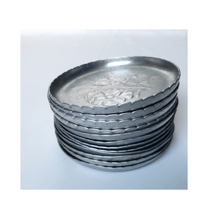 Vente en gros de sous-verre en acier inoxydable Sets de table en aluminium de taille personnalisée Vaisselle de cuisine au prix - Product Image 1