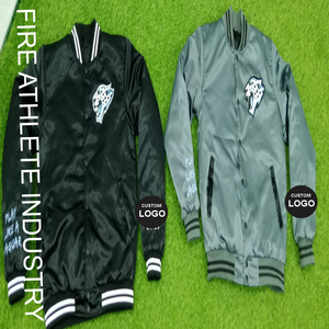 Vestes bomber pour hommes de haute performance fabriquées en usine en vente directe 2025, manches longues, fermeture éclair, rembourrage chaud, veste bomber pour homme - Product Image 6