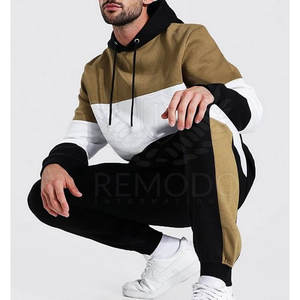 Vente chaude Respirant Hommes Coton Survêtement Confortable Streetwear Hommes Coton Survêtement Fabriqué En Usine Hommes Coton Survêtement - Product Image 3
