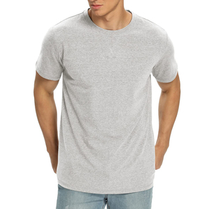 Camiseta sólida de algodón suave de ajuste Regular de alta calidad Unisex, venta al por mayor de moda, impresión Digital de punto de alta calidad, Color personalizado - Product Image 4