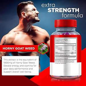 Gomitas para Aumentar la Testosterona con Hierbas y Aminoácidos para la Fuerza y Vitalidad del Testosterona - Product Image 6