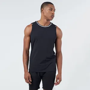 Workout Wear Custom Made Tank Top For Men OEM Services Men's Sleeveless Bodybuilding Fitness Gym Tank Top