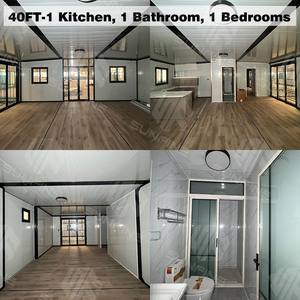 Casa Prefabricada <span class=keywords><strong>Modular</strong></span> de Madera de Primera Calidad, 70 Metros Cuadrados, 80 Metros Cuadrados, <span class=keywords><strong>Vivienda</strong></span> Prefabricada para Guatemala - Product Image 3