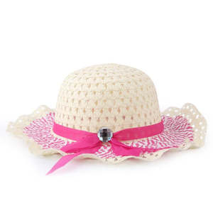 หมวกฟลอปปี้สำหรับเด็กผู้หญิง - สีชมพู - Product Image 1