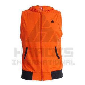 Sweat à capuche sans manches léger de haute qualité pour hommes New Outdoor Wear Sweat à capuche sans manches pour hommes à vendre - Product Image 4