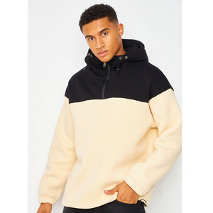 Sudadera Deportiva de Moda para Hombre con Cuello Alto y Media Cremallera, 100% Algodón, de Secado Rápido, con Logotipo Personalizado OEM, Venta al por Mayor - Product Image 2