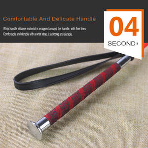 Fouets d'équitation légers en cuir de polo de qualité supérieure, très vendus, pour l'équitation - Product Image 6