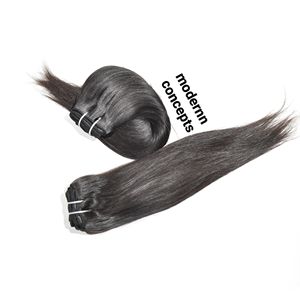 Remy virgen cutícula alineada sin proveedor procesado químico natural sin piojos paquete recto templo humano extensiones de cabello vietnamita - Product Image 2