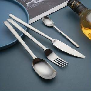 Juego de Cubiertos de acero inoxidable pulido con espejo, de diseño antiguo juego de cubiertos, cubiertos de alta calidad al precio más barato - Product Image 6