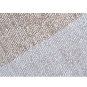 Handmade Wool Jute Modern Border Design Area <b>Rug</b> Beige Luxury Soft Shine High Pile PET Friendly Living Room <b>Bedroom</b> Custom - Product Image 2