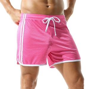 Pantalones cortos para hombre 2025, pantalones cortos informales para hombre, pantalones cortos de salón holgados de moda transpirables de malla, ropa deportiva, pantalones de Fitness - Product Image 1