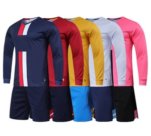 Camiseta de Fútbol Personalizada, Transpirable, de Alta Calidad, con Estampado, de Secado Rápido, Manga Larga, Uniforme de Fútbol - Product Image 4