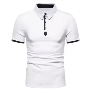 Suministro de fábrica de ropa, camiseta de polo en blanco personalizada, Camiseta con estampado de pantalla de hojaldre, Camiseta con estampado gráfico diverso - Product Image 3