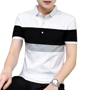 Polo transpirable antiencogimiento para hombre, camiseta Polo OEM de algodón Original de alta calidad, camiseta Polo de verano para hombre, ropa a granel - Product Image 4