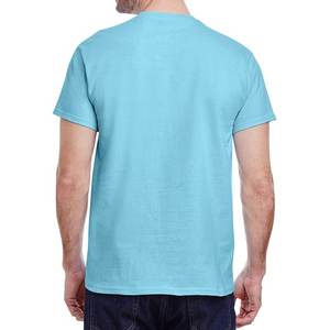 T-shirt de fitness de couleur unie pour hommes Chemise d'entraînement respirante coupe ajustée pour la course à pied Sports Activewear Summer Tee - Product Image 6