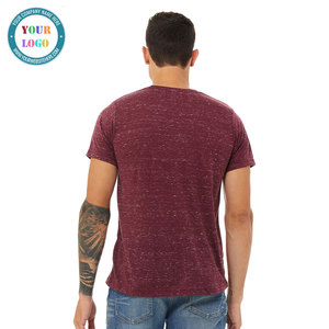 T-shirts en gros personnalisés 60% coton 40% polyester, sport, gym, décontracté, ample, léger, manches courtes pour hommes - Product Image 5