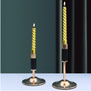 Aluminum Metal Candle Holder for Home and Wedding Decoration Silver Finished Candle Stand Lighting Interior <b>House</b> Living Area - Product Image 3