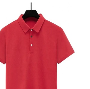 Chemises polo pour hommes T-shirt brodé personnalisé T-shirt polo uni à manches courtes Personnalisation à la mode T-shirts polo respirants - Product Image 4