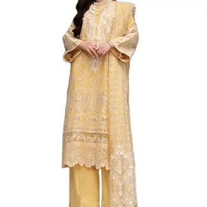 Пакистанское платье с изображением шальвара камиза, женское пакистанское платье из Индии и Пакистана, Новое поступление, платье с принтом, газон, Kurti colle