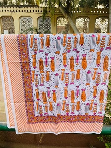 Cotton Beach Sarong <b>Indian</b> Hand Block Print Beach Sarongs Swimwear Cover ups Soft Voile Fabric Summer Pareo Gift for Her - Product Image 6