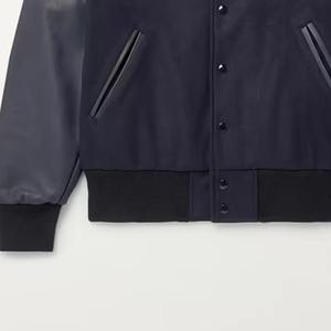 Custom Made 100% Wool College Varsity Letterman <b>Jacket</b> Fashion Baseball Blank Team <b>Jacket</b> - Product Image 6