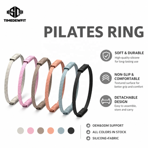 Core Workout Pilates <strong>Ring</strong> Magic <strong>Circle</strong>, Silicone Yoga <strong>Ring</strong> for Women, Custom Logo Fitness <strong>Circle</strong> for Thigh &amp; Leg Exercise - Product Image 1