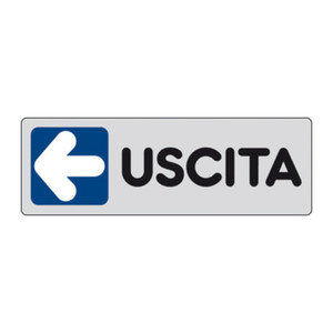 ETICHETTA ADESIVA 150X50 USCITA (SX) - Product Image 1