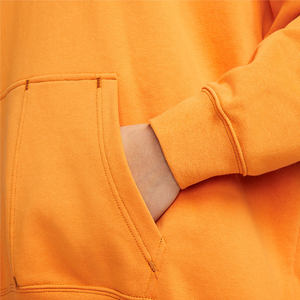 2024 dernier Logo personnalisé coton polaire pull lourd pour les femmes grande taille plaine sweat à capuche hiver tissu éponge - Product Image 4