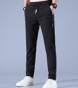 Summer New Arrival Ice Silk Plus Size Comfort Streetwear Casual Pants Trousers for Men - Product Image 3