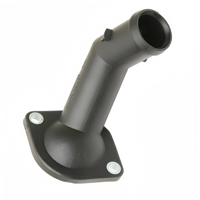 Conector de Refrigerante de Motor con Brida de Agua de Plástico PA66-GF66 OE 06A121121C, Apto para VW/AUDI, Resistente a Altas Temperaturas y Presión