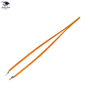 Pinzas de cejas inclinadas de acero inoxidable personalizadas al por mayor para depilación - Product Image 5