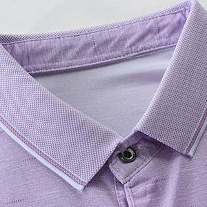 Polo de manga corta transpirable de verano para hombre de alta calidad con logotipo personalizado bordado para hombre en diferentes colores y tamaños - Product Image 4