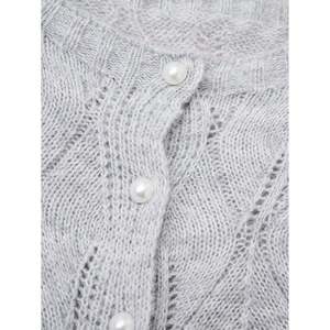 Cárdigan de Lana Tejida para Mujer con Botones de Perla, Manga Larga, Cuello Redondo, Estilo Casual para Primavera y Otoño - Product Image 6