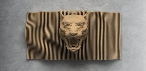 Décoration murale en bois ondulé Art déco de qualité supérieure 59 Jaguar modèle CNC fichiers de motifs numériques suspendus pour l'utilisation de projet paramétrique d'anniversaire - Product Image 6