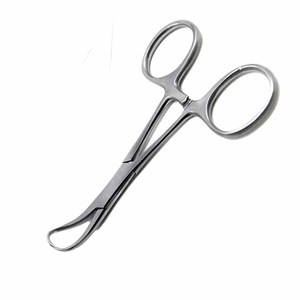 Fórceps Backhaus de alta calidad, 12 cm, abrazadera de toalla con acabado Dall, acero inoxidable alemán para instrumentos veterinarios - Product Image 4
