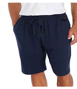 Cintura con cordón para dormir para hombre, 100% algodón, holgada, importada - Product Image 1