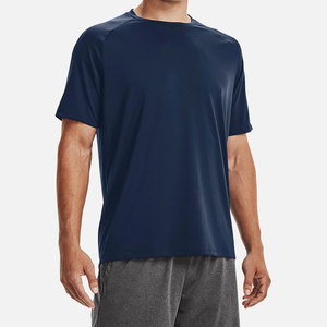 Camisetas de lavado ácido para hombre hechas a medida High Street Wear con logotipo Diferentes colores Tallas grandes Diseño de manga corta - Product Image 3