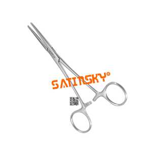 Pinces hémostatiques Satinsky Kelly-Rankin 16 cm, instruments de microchirurgie en acier inoxydable, manuelles, certifiées CE Classe III, haute performance - Product Image 3