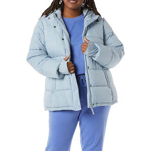 2025 invierno nueva chaqueta acolchada de alta calidad para mujer al por mayor OEM personalizado mujer chaqueta acolchada con capucha para la venta - Product Image 3