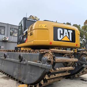 Excavadora Caterpillar 320D2L usada de 20 toneladas, excavadora terrestre y acuática Cat, excavadoras anfibias originales de Japón en stock. - Product Image 6