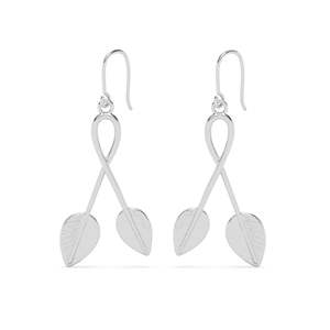 Pendientes de Plata de Ley 925 de Primera Calidad para Mujeres y Niñas, Accesorio de Moda - Product Image 1