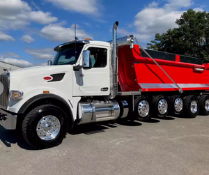 Camion benne d'occasion robuste 2025 Peterbilt T 567 cinq essieux - Cummins 525HP, Automatique |   Camion à benne basculante manuel de 20 pieds PRÊT À EXPÉDIER dans le monde entier - Product Image 1
