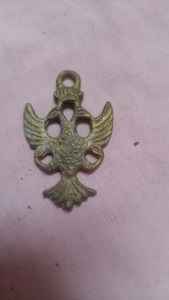 Pendentifs en fer sur le thème du crâne forgés à la main sur mesure idéaux pour les créateurs de bijoux sur le thème viking vintage pour la revente - Product Image 5